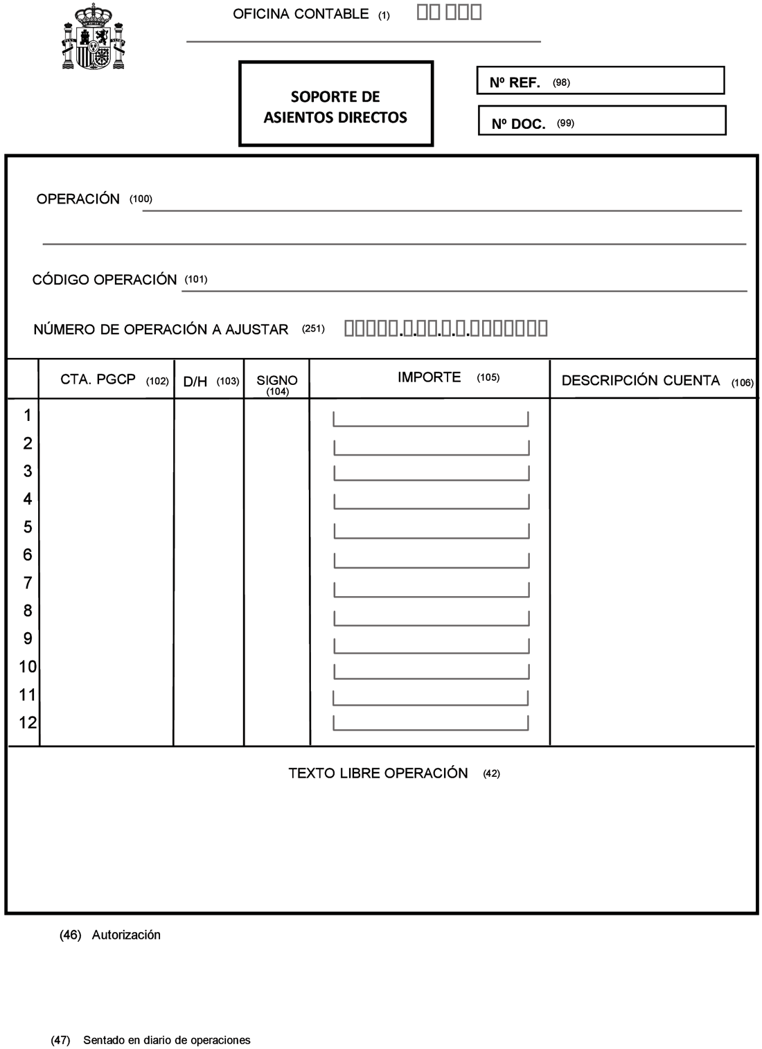 Imagen del texto oficial